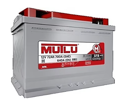 72 Amper Mutlu Akü